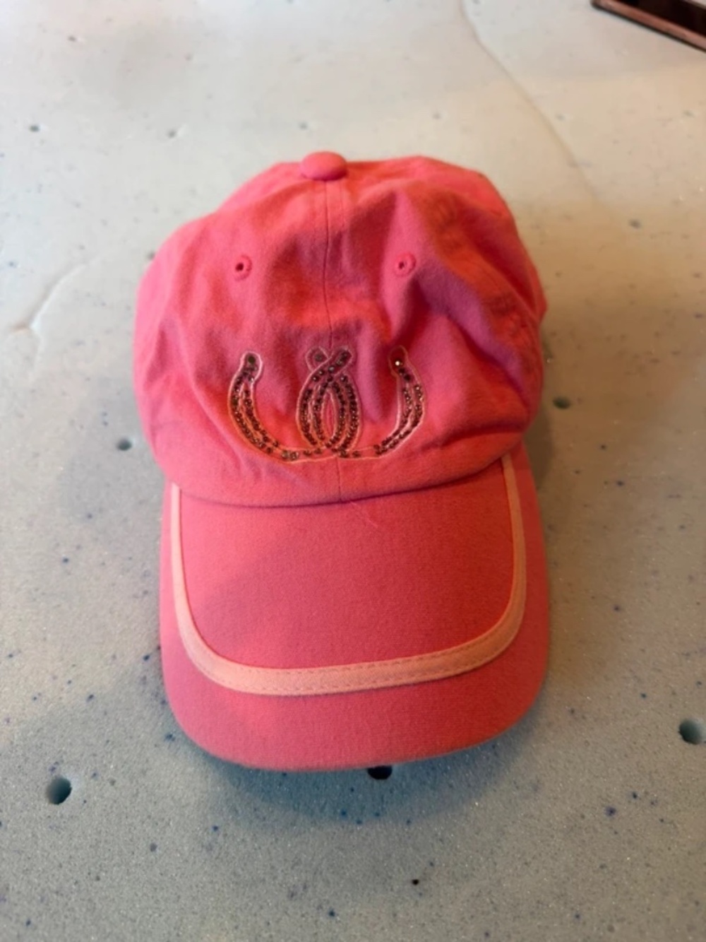 Pink Horseshoe Cap